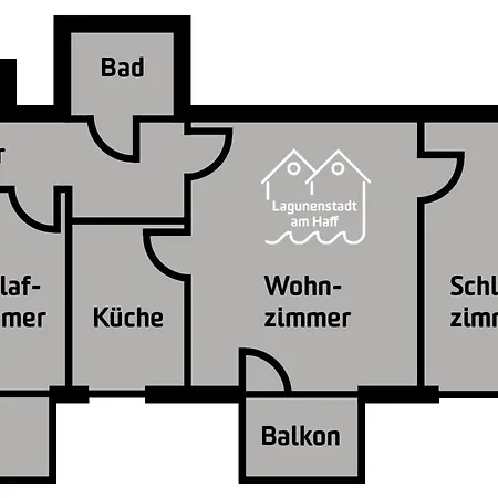 Lagunenstadt Am Haff - 45 Topp Appartement